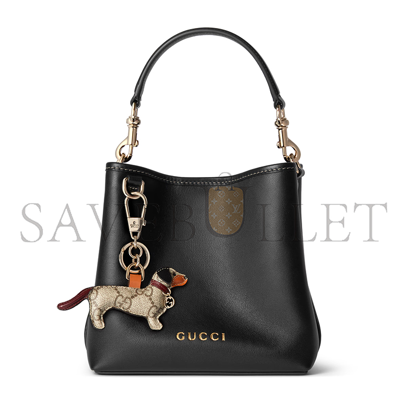 G*u*i gg emblem mini bucket bag 815118 (19*18*11cm)